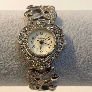 Vintage heart watch